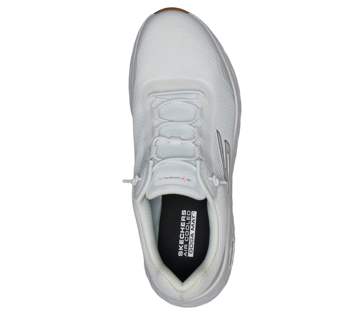 Skechers GO WALK Max Cushioning Flex - Raf Moyen Width en Blanc, Vegan, Lavable en machine