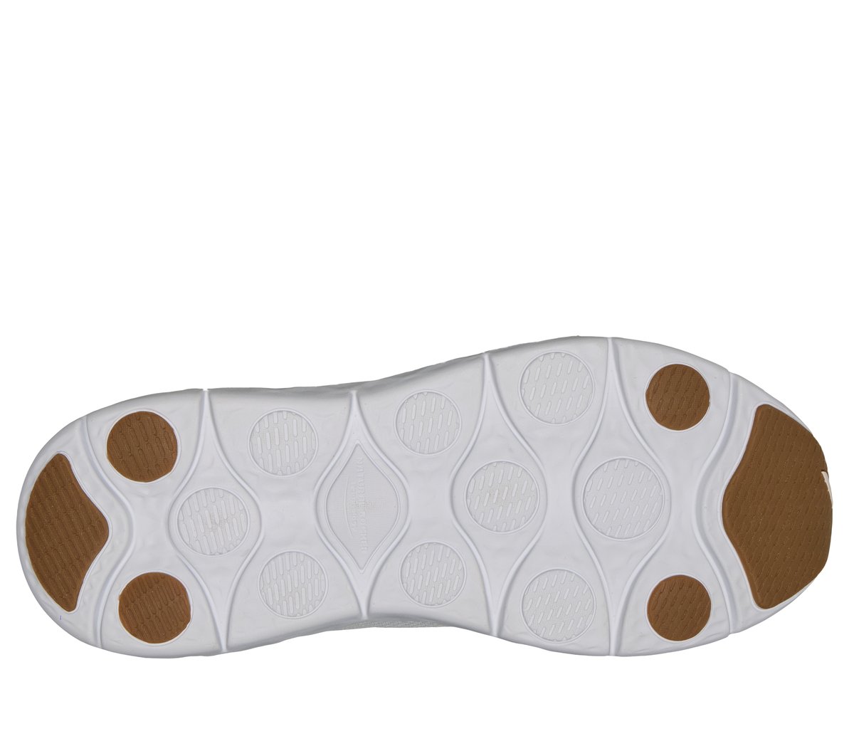 Skechers GO WALK Max Cushioning Flex - Raf Moyen Width en Blanc, Vegan, Lavable en machine