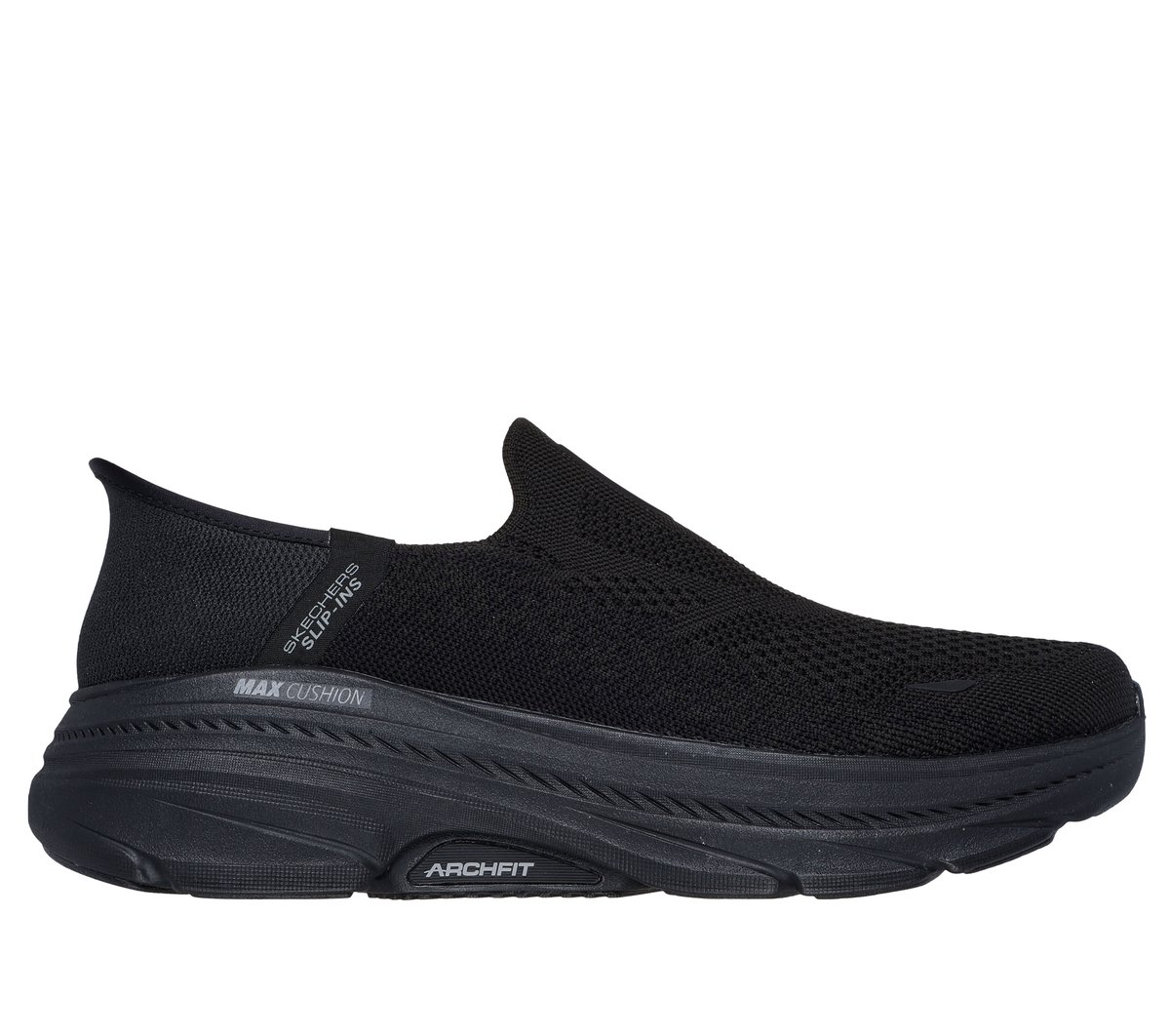 Skechers Slip-ins: Max Cushioning Arch Fit 2.0 en Negro, talla 42