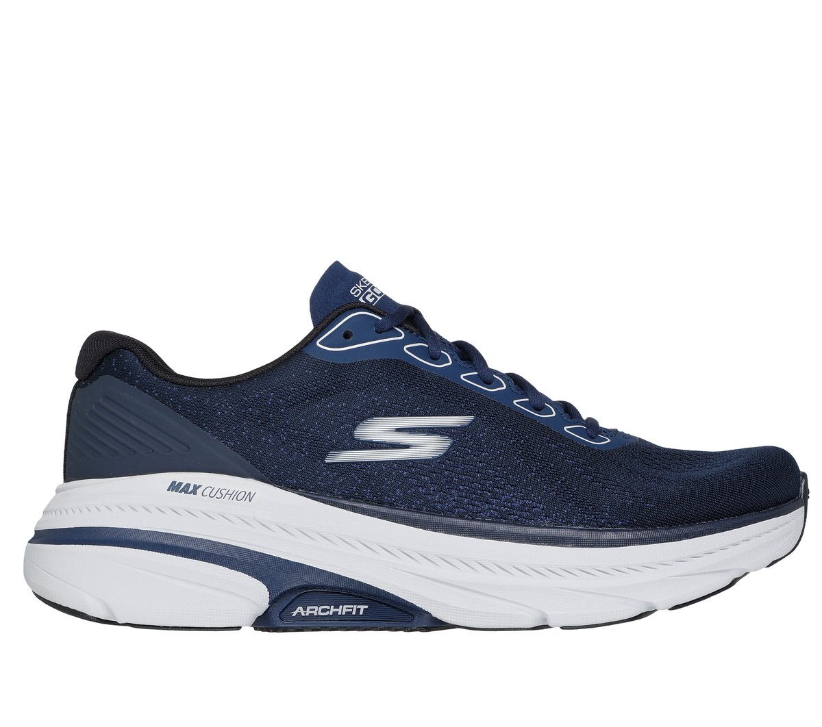 Skechers Max Cushioning Arch Fit 2.0 - ImHombrese Cruiser en Navy, talla 43.5, Vegan