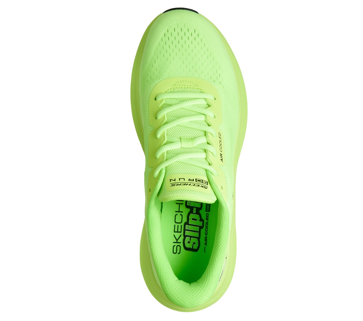 Skechers Uomo Slip-Ins: Max Cushioning Endeavour - Exciton Sneaker In Lime/Nero, Taglia 43 - 2