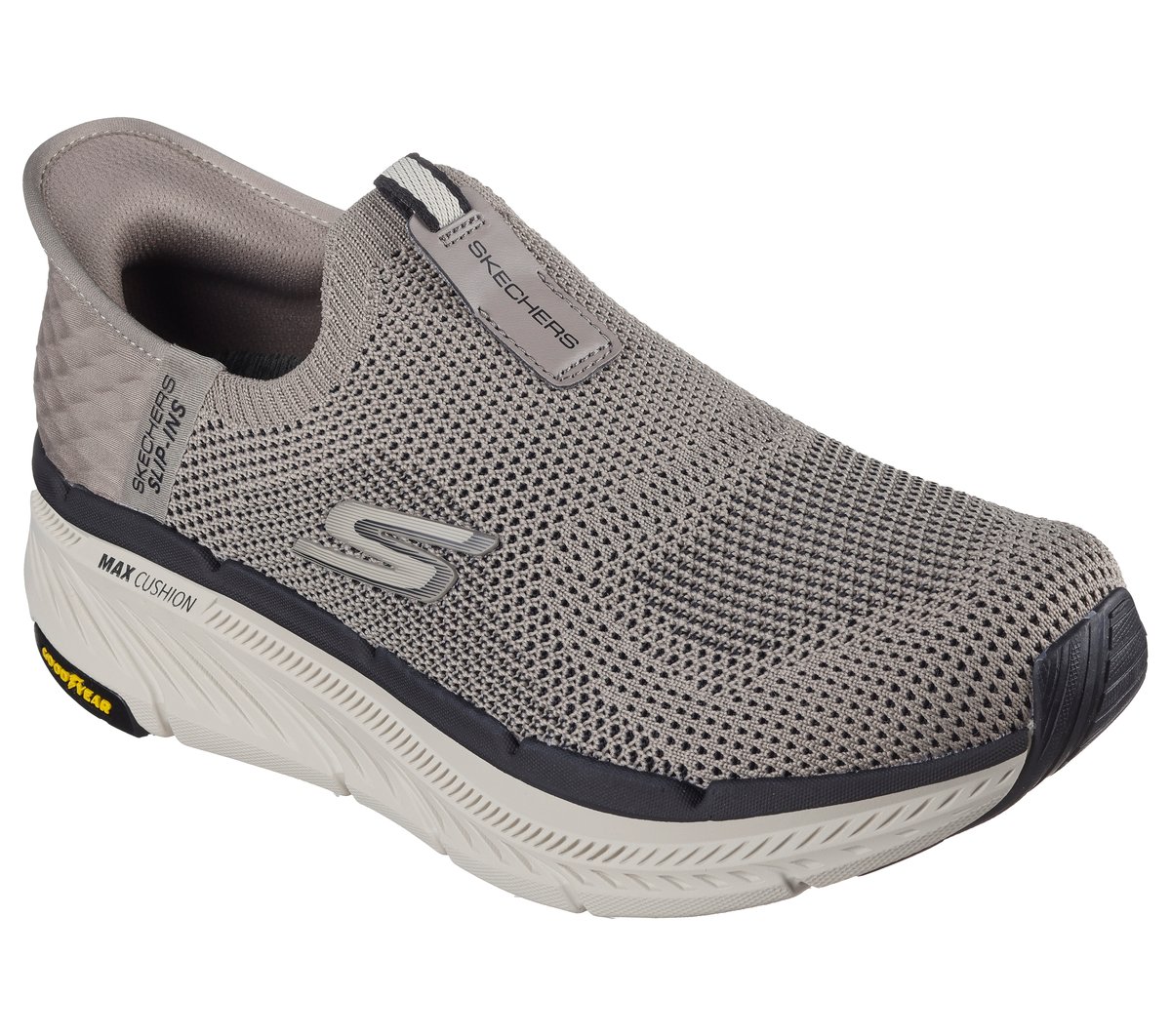 Skechers Slip-ins: Max Cushioning Premier 2.0 Chaussures Moyen Width en Taupe