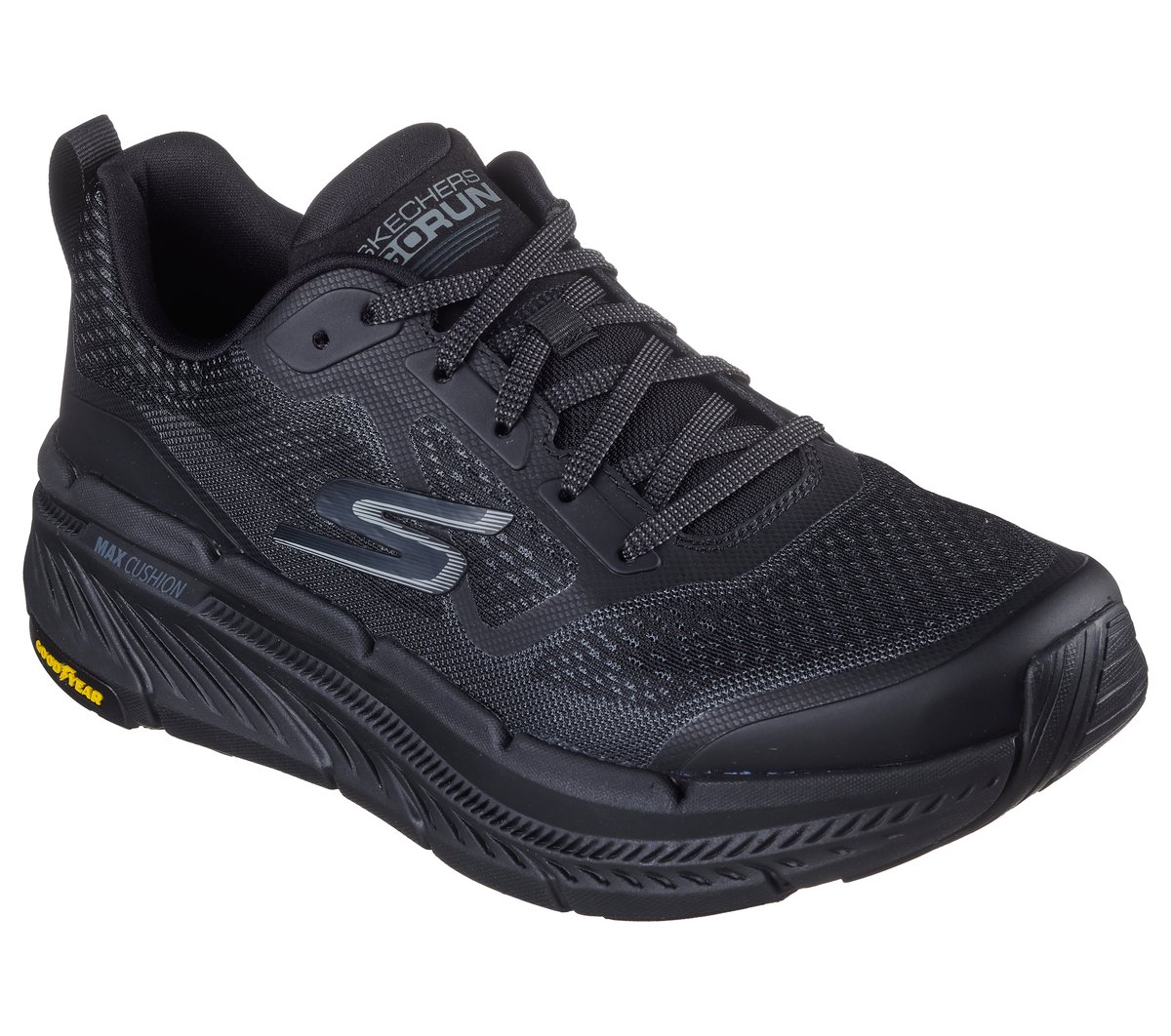 Skechers Max Cushioning Premier 2.0 - Vantage Moyen Width en Noir/Gris Anthracite