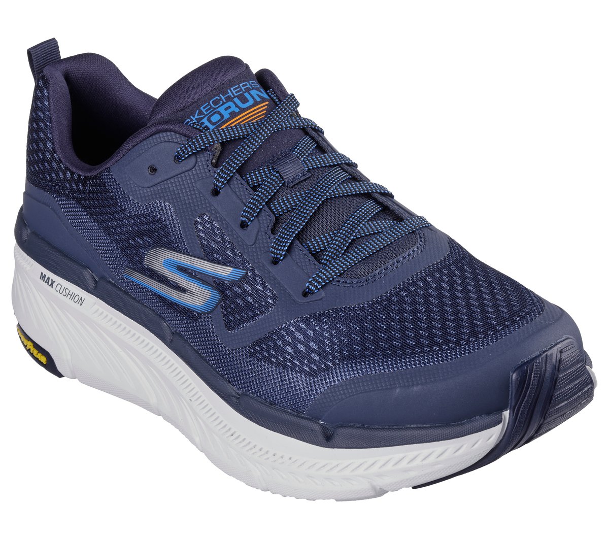 Skechers Max Cushioning Premier 2.0 - Vantage Moyen Width en Bleu Marine