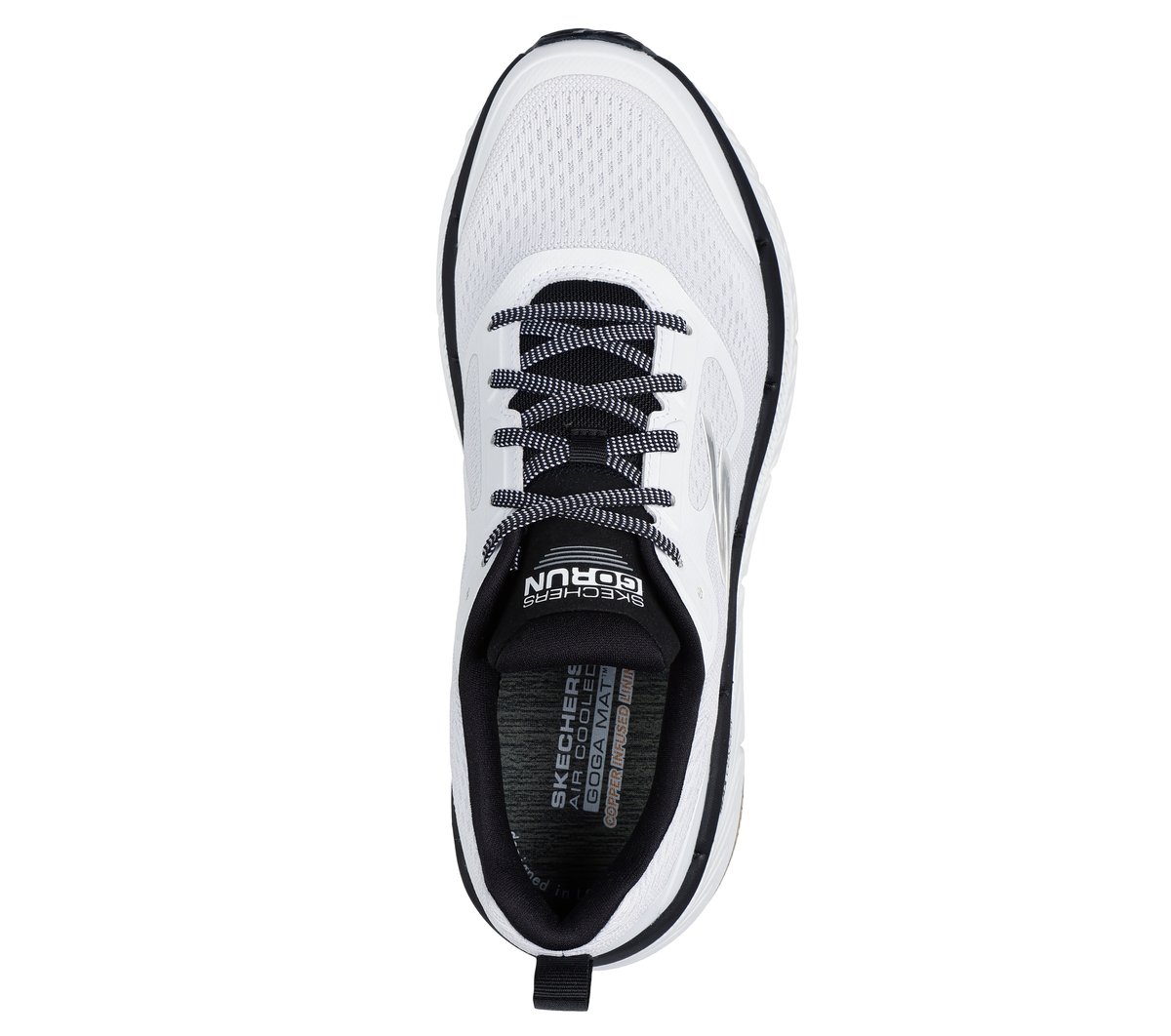 Skechers Max Cushioning Premier 2.0 - Vantage Moyen Width en Blanc/Noir