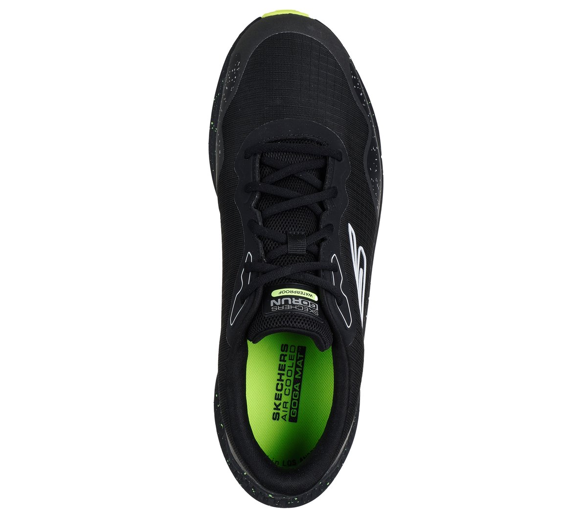 Waterproof: GO RUN Consistent 2.0 - Piedmont — BLACK / LIME