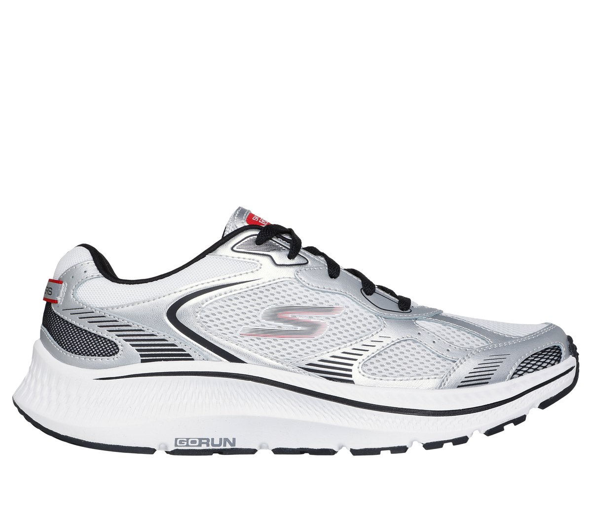 Skechers GO RUN Consistent 2.0 - Volt en Blanco/Negro, talla 39.5