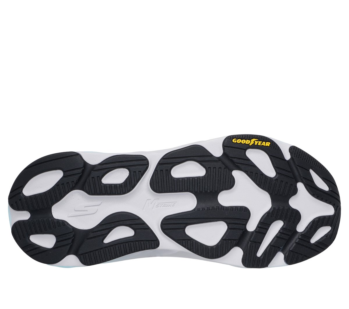 Skechers Slip-ins: MaxRun Moyen Width en Gris/Gris Anthracite, Vegan, Lavable en machine