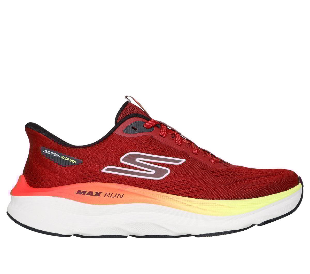 Skechers Slip-ins: Max Run en Rojo, talla 39.5
