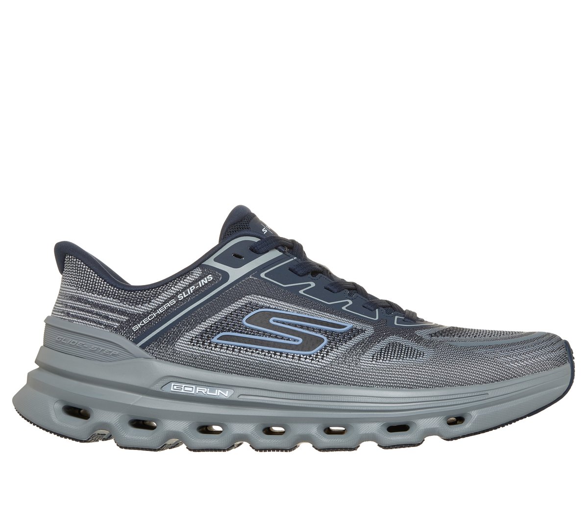 Skechers Slip-ins: GO RUN Glide-Step Arch Fit en Navy, talla 42, Vegan