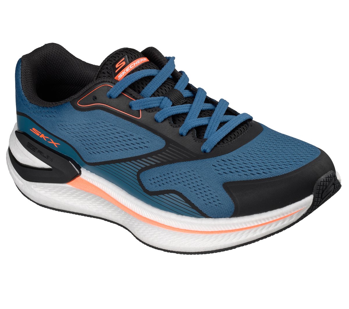 Skechers GO RUN Consistent Pro - Corus Moyen Width en Bleu Marine, Vegan, Lavable en machine