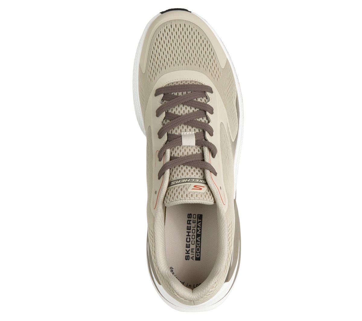 Skechers GO RUN Consistent Pro - Corus Moyen Width en Taupe, Vegan, Lavable en machine
