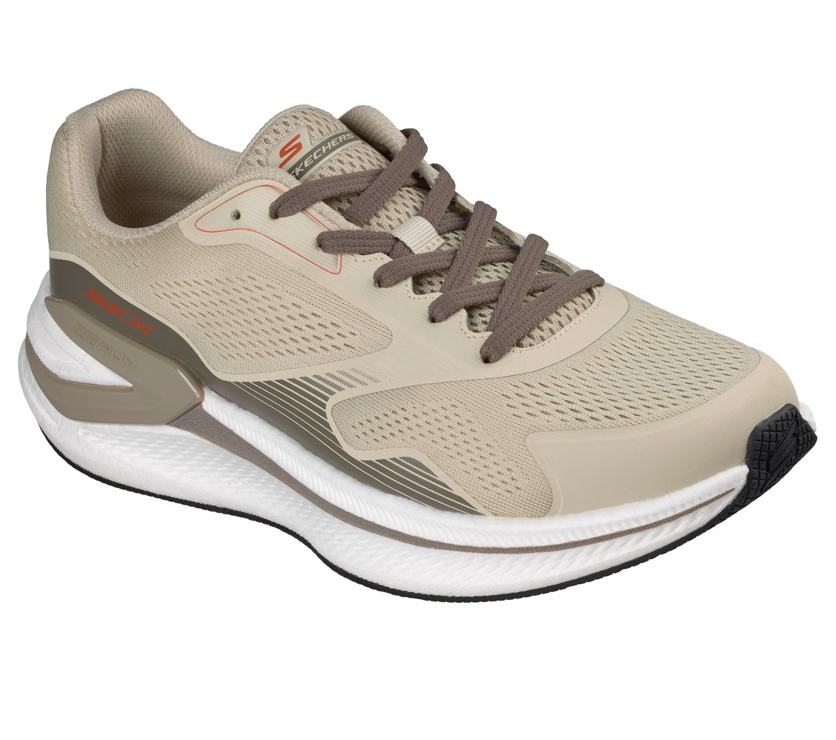 Skechers GO RUN Consistent Pro - Corus Moyen Width en Taupe, Vegan, Lavable en machine
