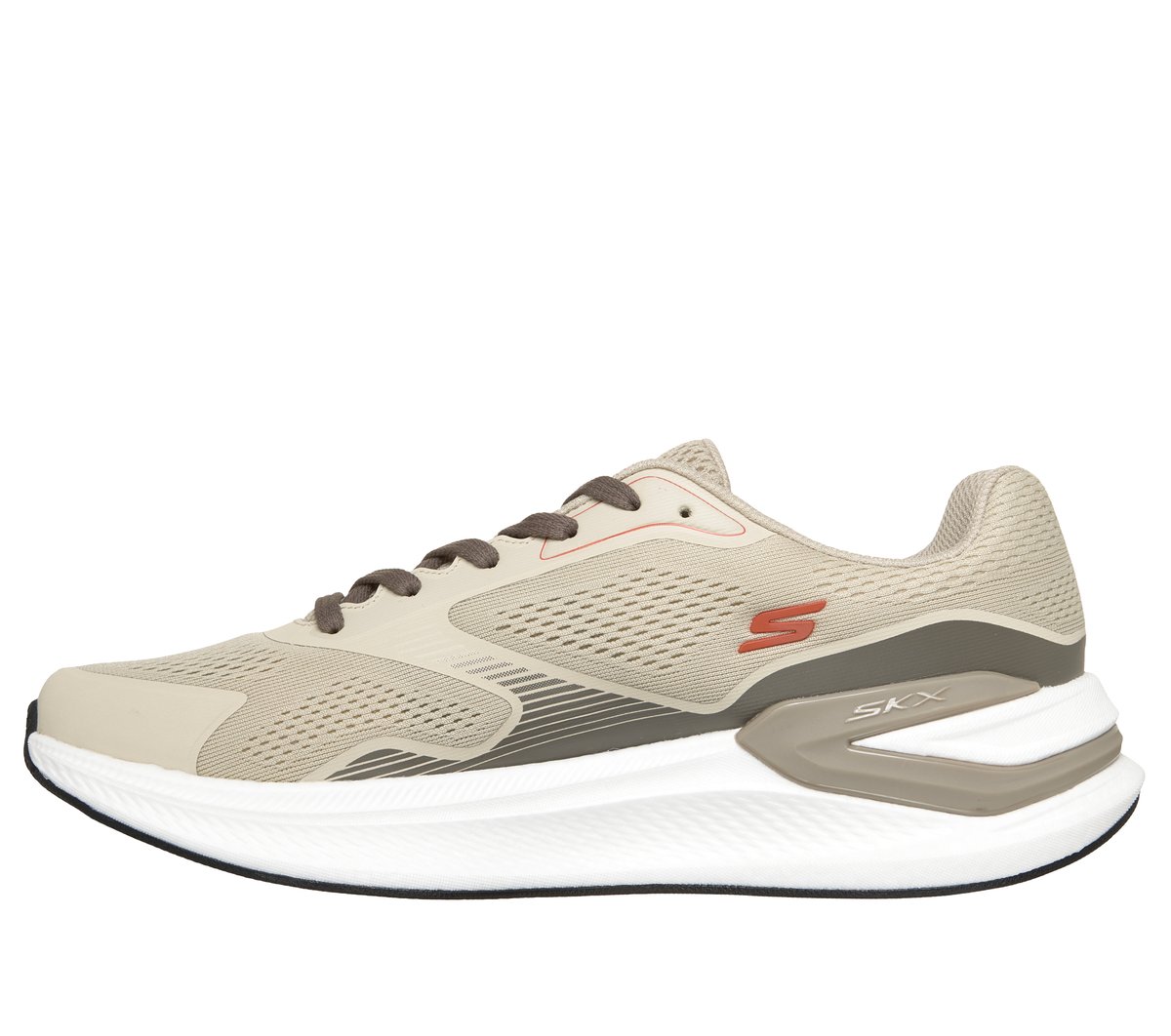Skechers GO RUN Consistent Pro - Corus Moyen Width en Taupe, Vegan, Lavable en machine