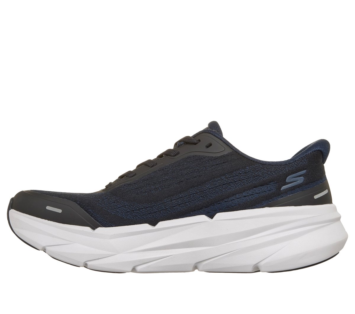 Skechers Slip-ins: Max Cushioning Premier 3 -Torryn Moyen Width en Bleu Marine, Vegan, Lavable en machine