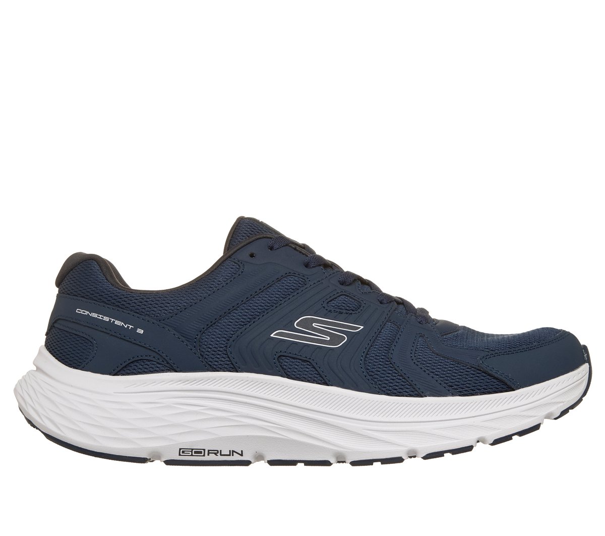 Skechers GO RUN Consistent 3 - Core Track en Navy, talla 45.5