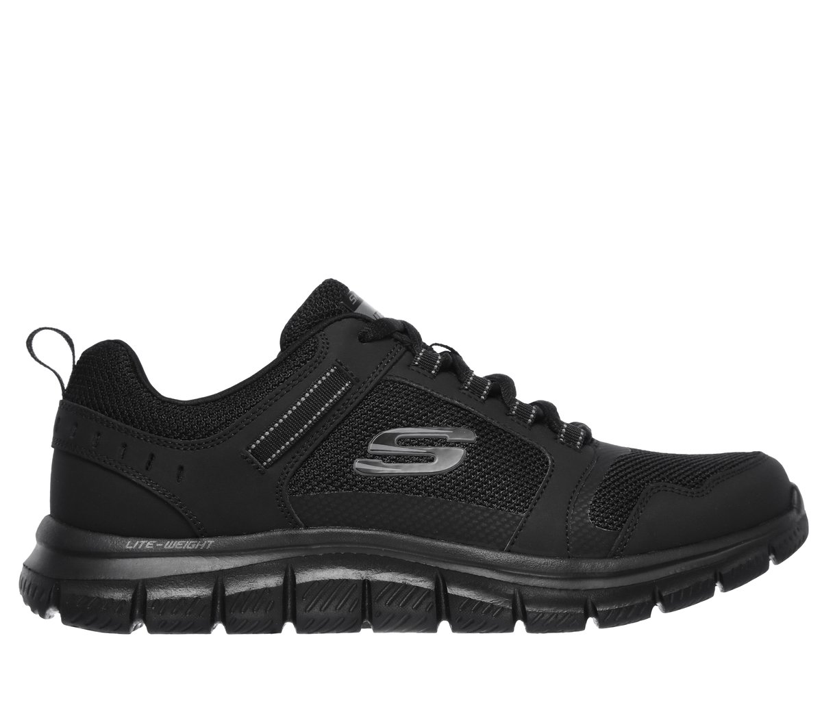 Skechers Track - Knockhill en Negro, talla 41.5