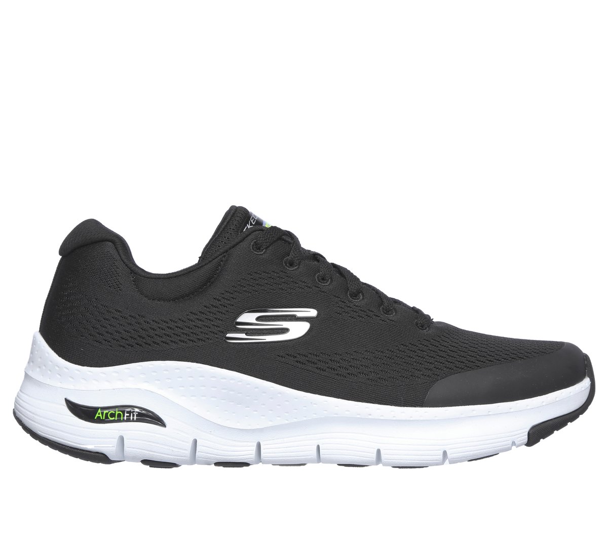 Skechers Arch Fit en Negro/Blanca, talla 39