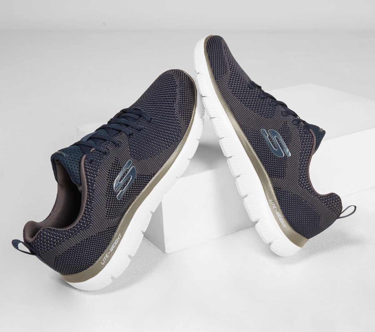 Skechers Mens Skechers Highlights Hombre Marron Skechers Shoes