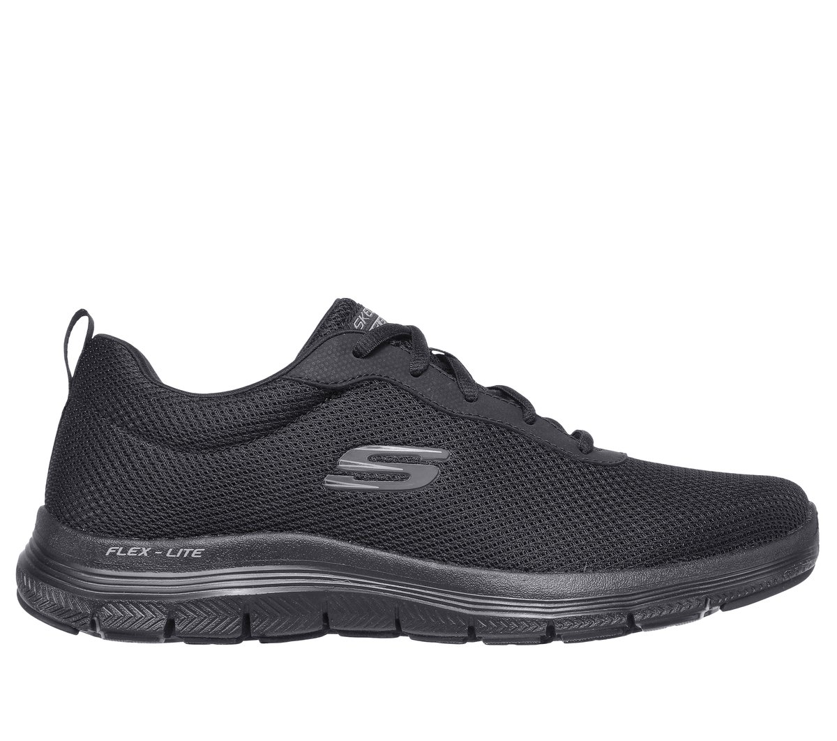 Skechers Flex Advantage 4.0 - Providence en Negro, talla 46, Vegan