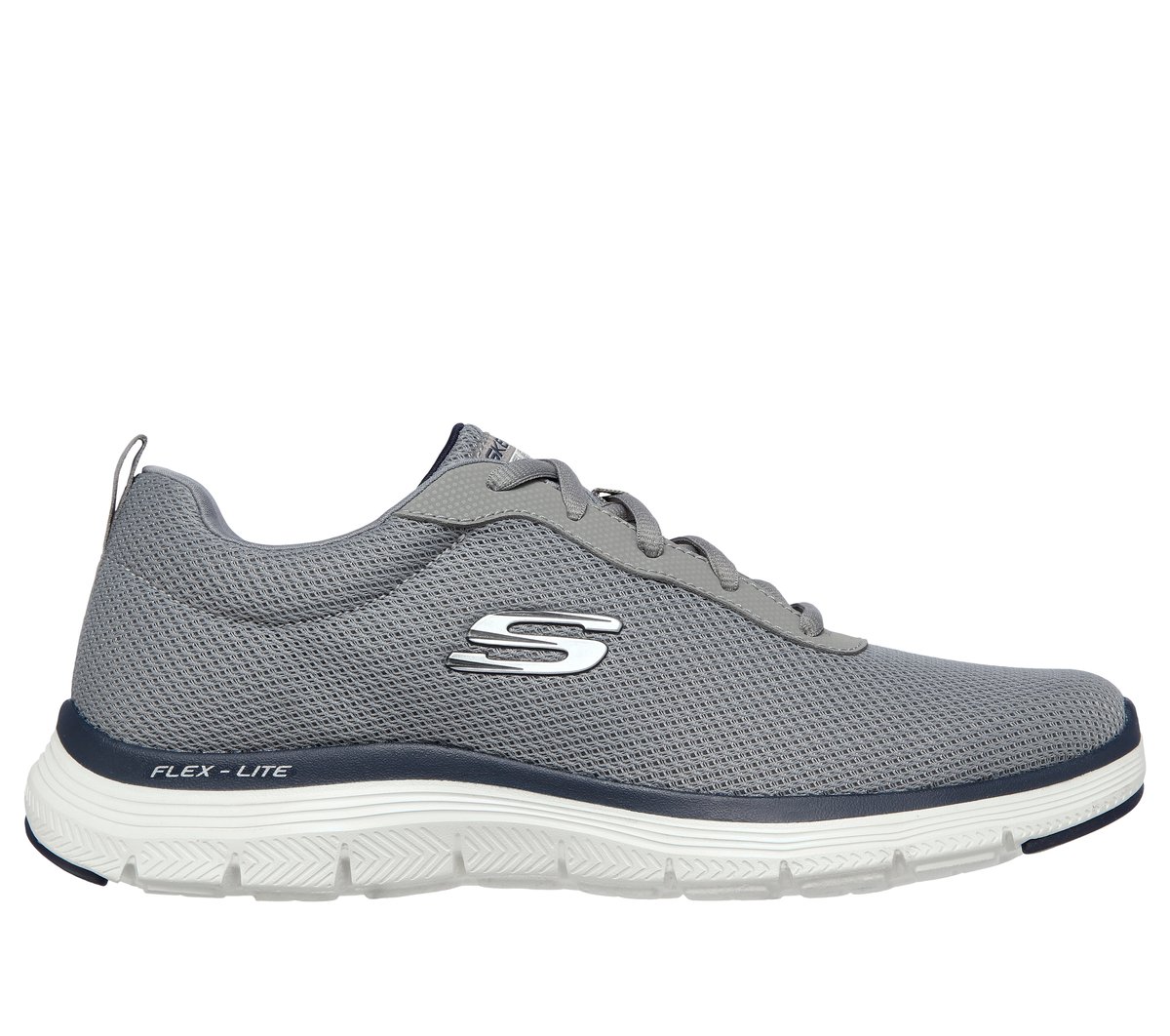 Skechers Flex Advantage 4.0 - Providence en Gris/Azul, talla 45, Vegan