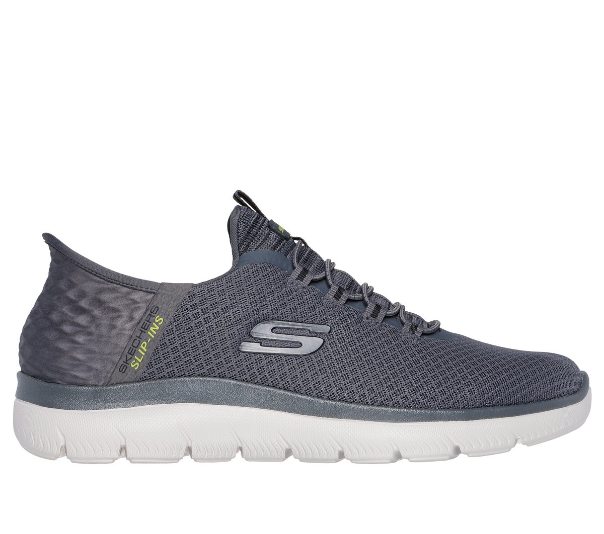 Skechers Slip-ins: Summits - High Range en Marengo, talla 46, Vegan