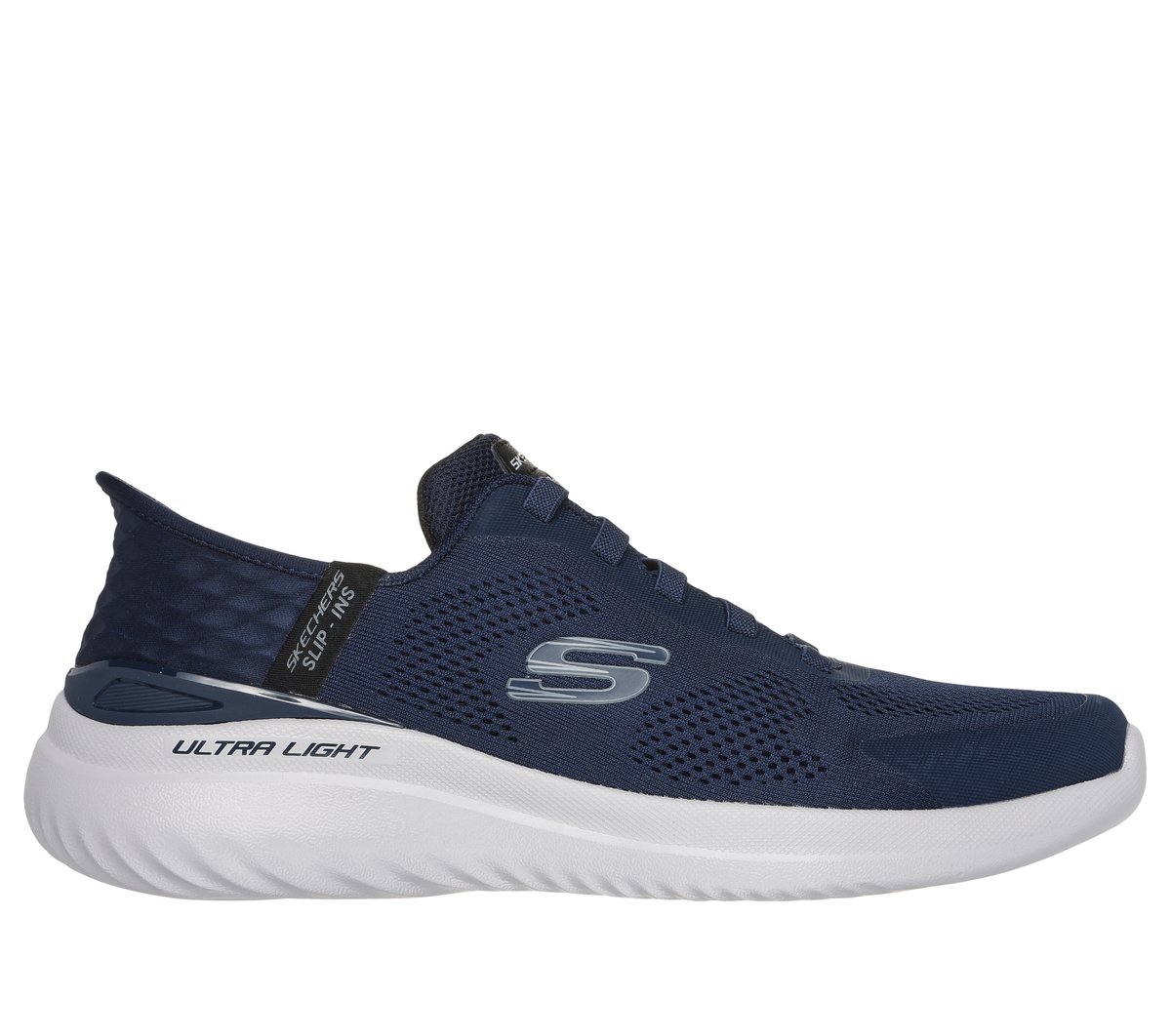 Skechers Slip-ins: Bounder 2.0 - Emerged en Navy, talla 39, Vegan