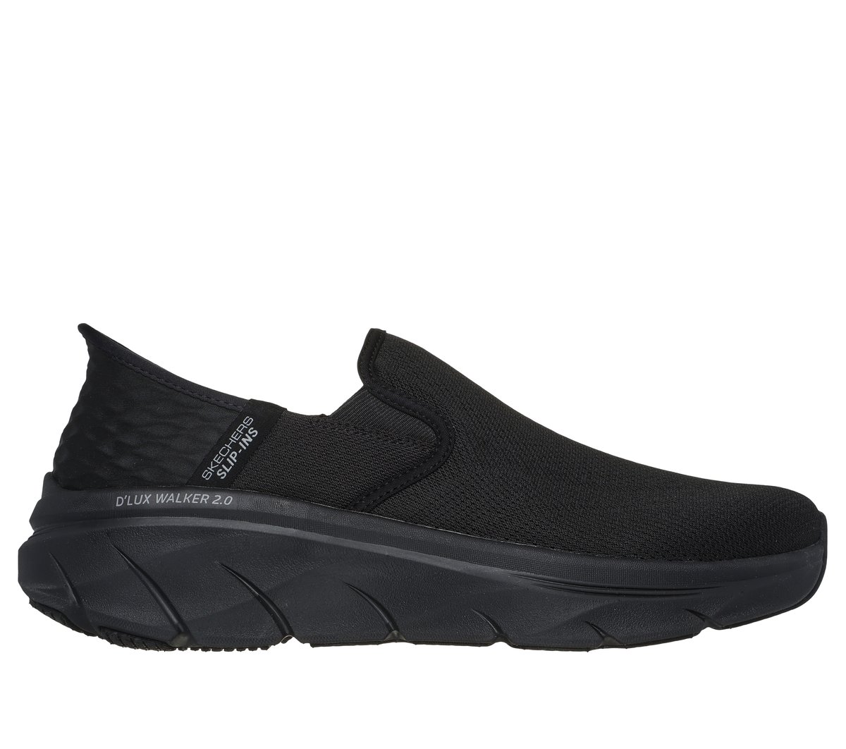 Skechers Slip-ins RF: D'Lux Walker 2.0 en Negro, talla 42, Vegan