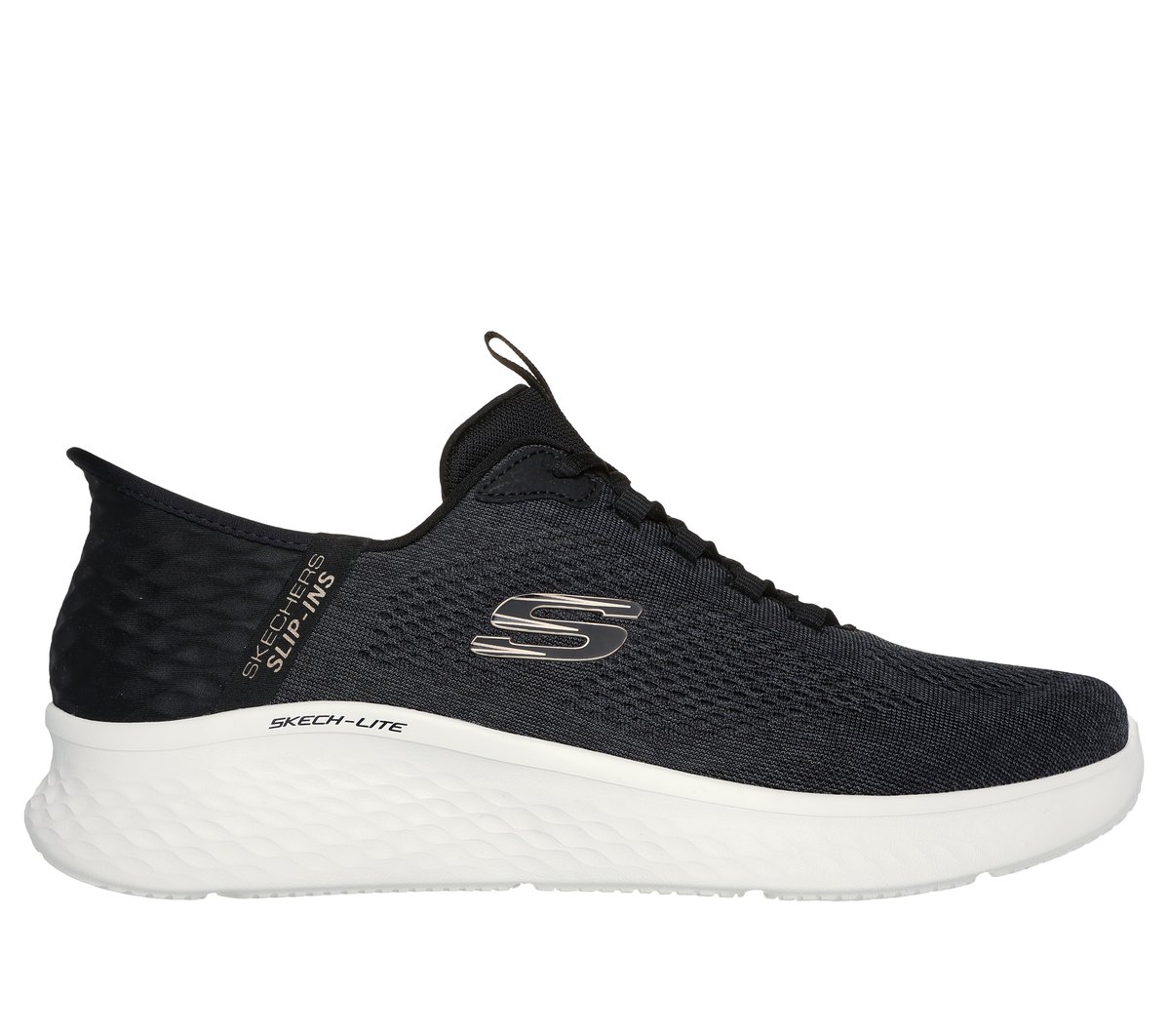 Skechers Slip-ins: Skech-Lite Pro - Primebase en Negro/Gris, talla 42.5, Vegan