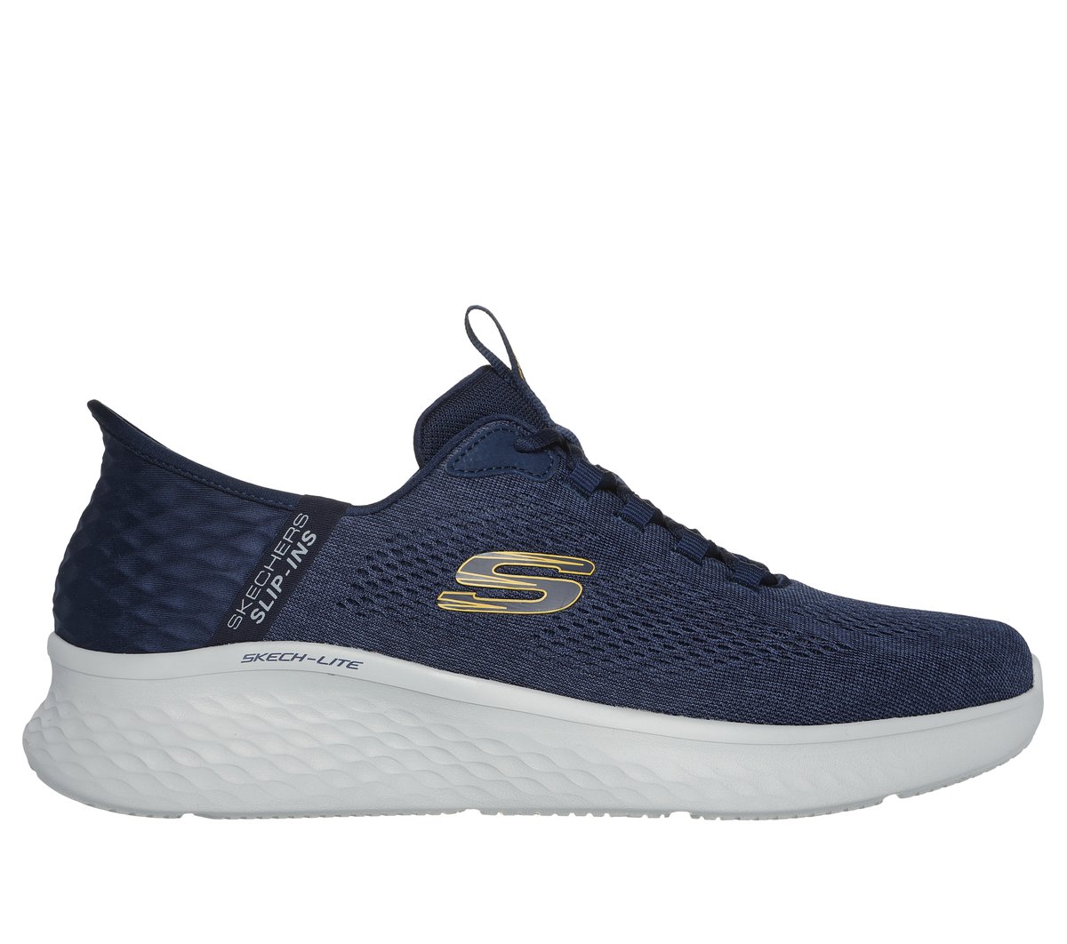 Skechers Slip-ins: Skech-Lite Pro - Primebase en Navy/Amarillo, talla 41, Vegan