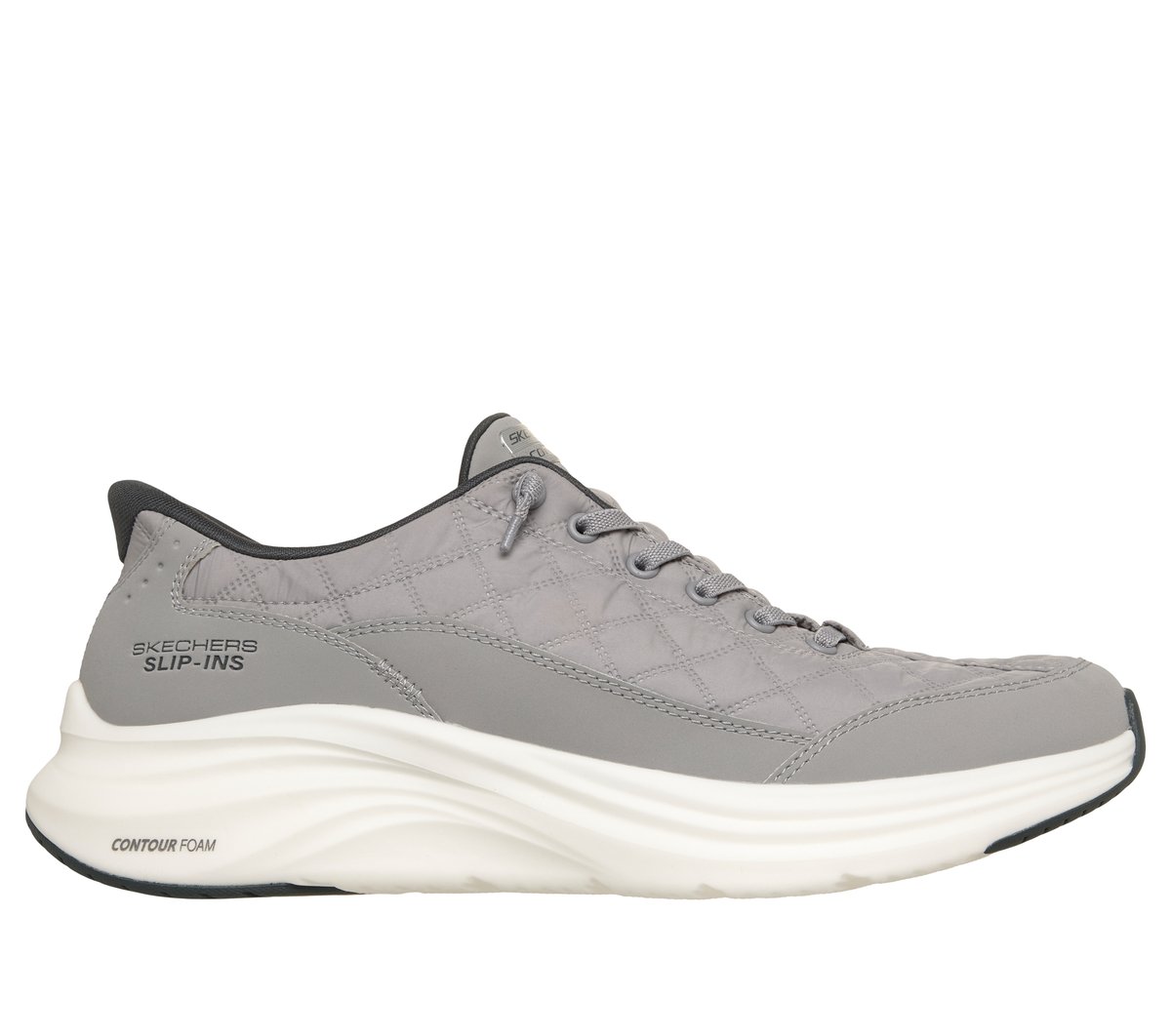 Skechers Slip-ins: Contour Foam - Cozy Fit en Gris, talla 41.5