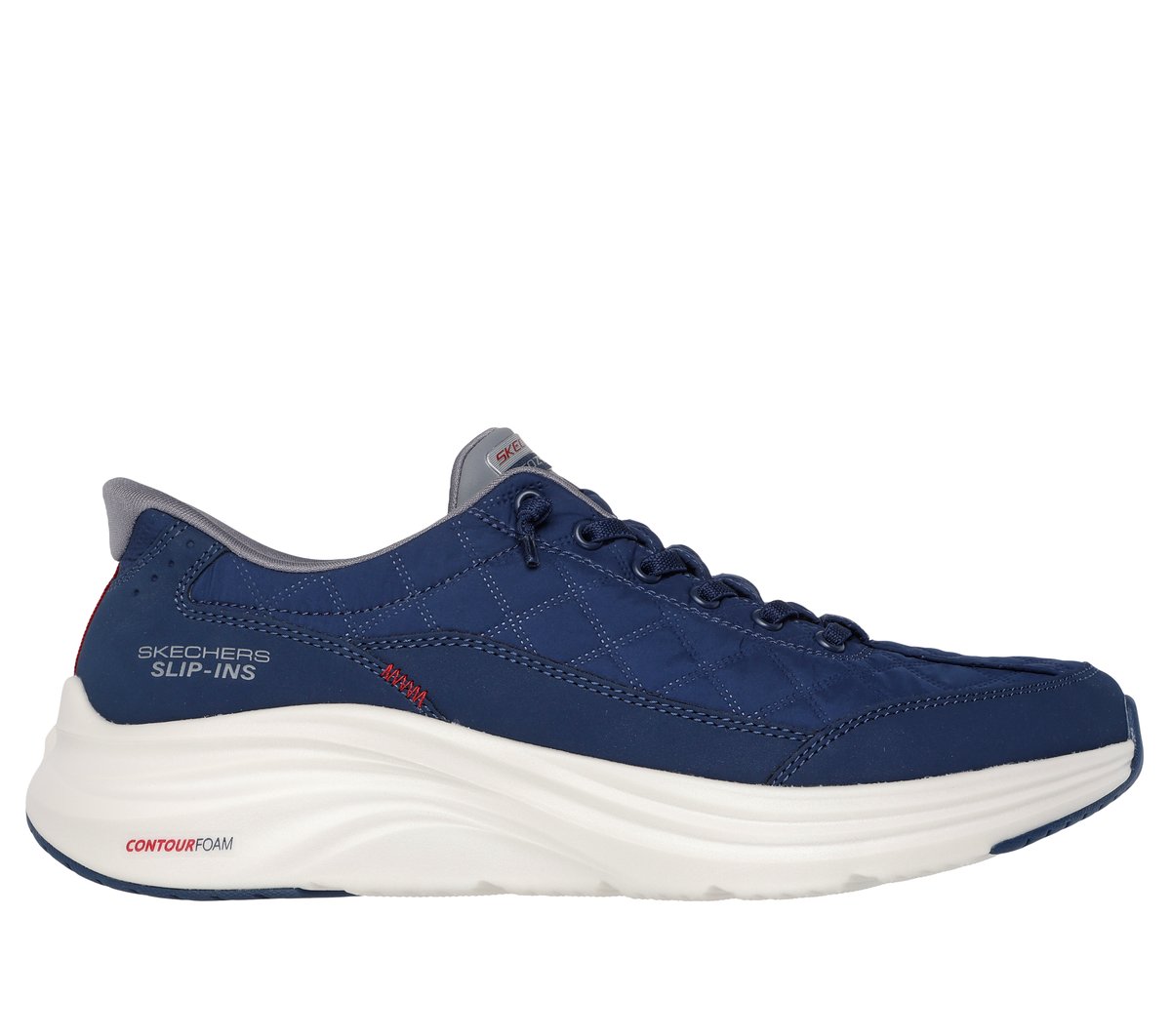 Skechers Slip-Ins: Contour Foam - Cozy Fit Sneaker In Blau/Grau, GrößE 46, In Der Maschine Waschbar-image