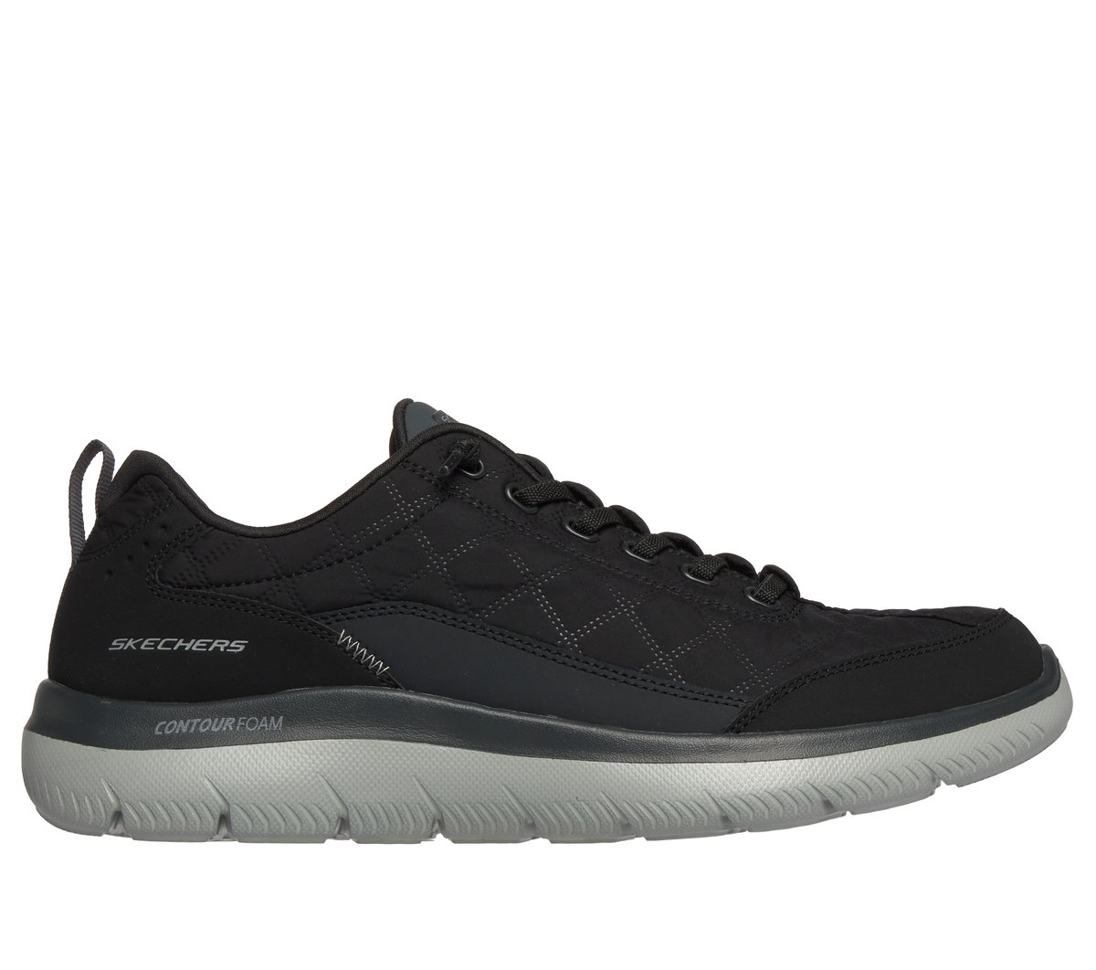 Summits Contour Foam - Cozy Fit — BLACK / CHARCOAL