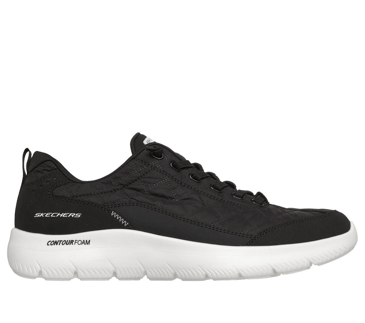 Summits Contour Foam - Cozy Fit — BLACK / WHITE