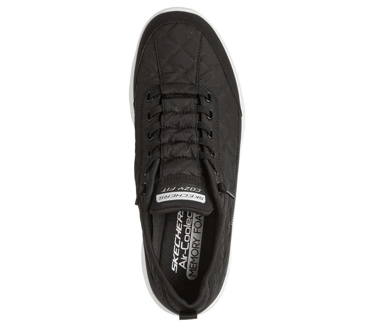 Summits Contour Foam - Cozy Fit — BLACK / WHITE