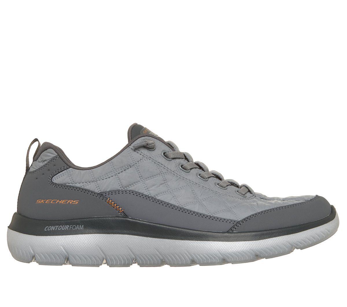 Summits Contour Foam - Cozy Fit — CHARCOAL / ORANGE