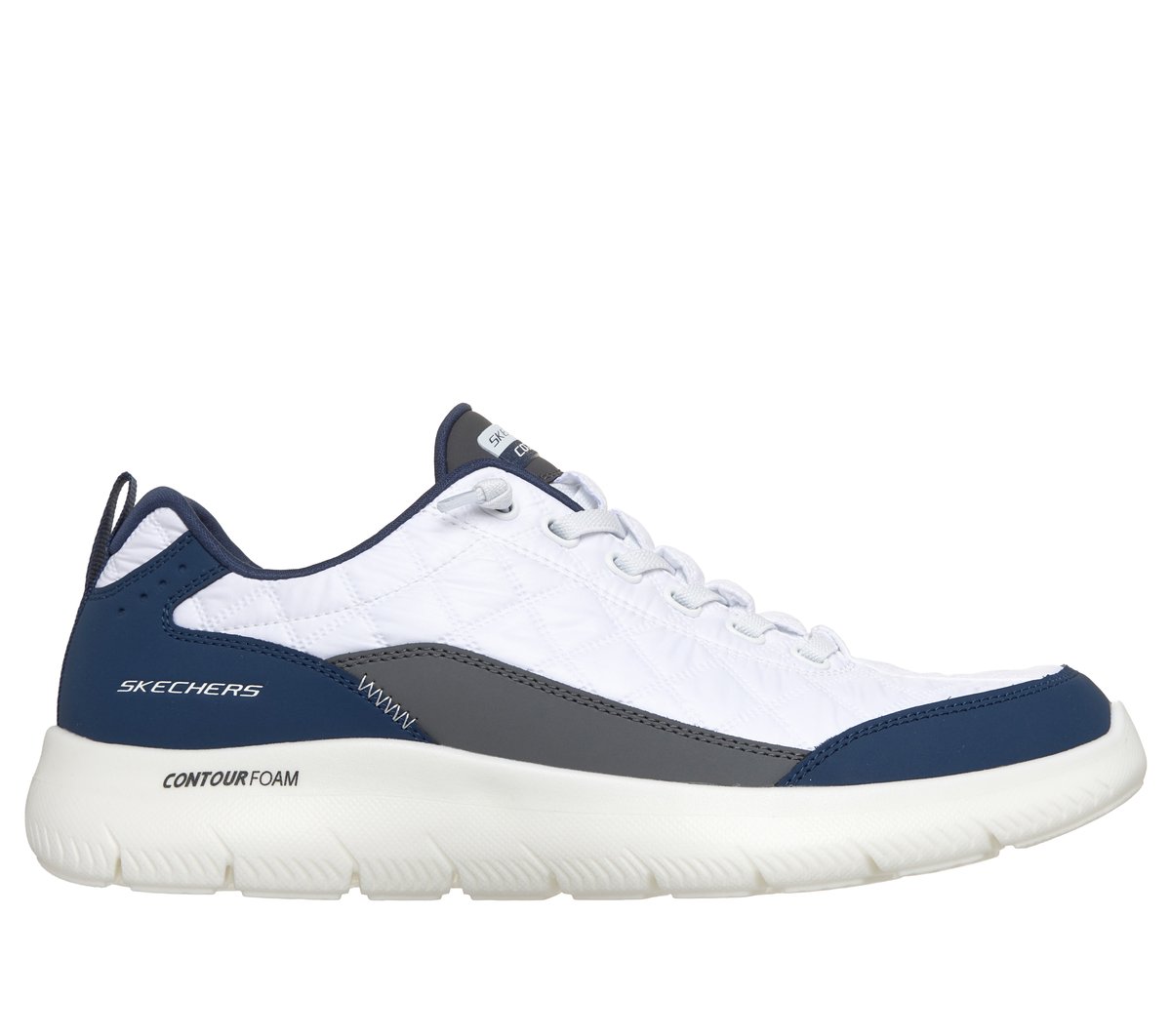 Summits Contour Foam - Cozy Fit — WHITE / NAVY