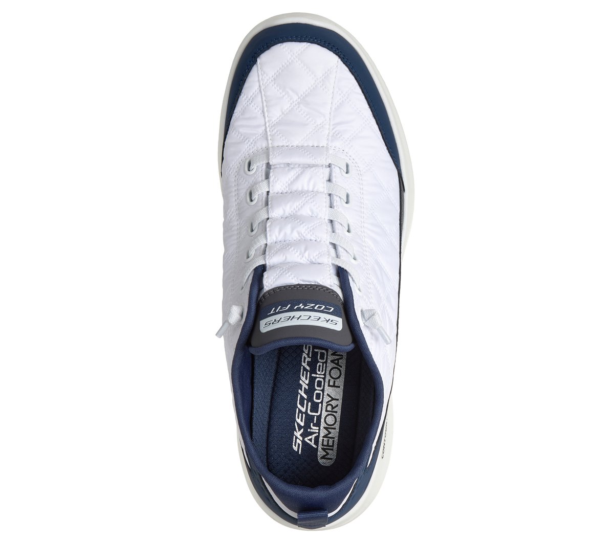 Summits Contour Foam - Cozy Fit — WHITE / NAVY