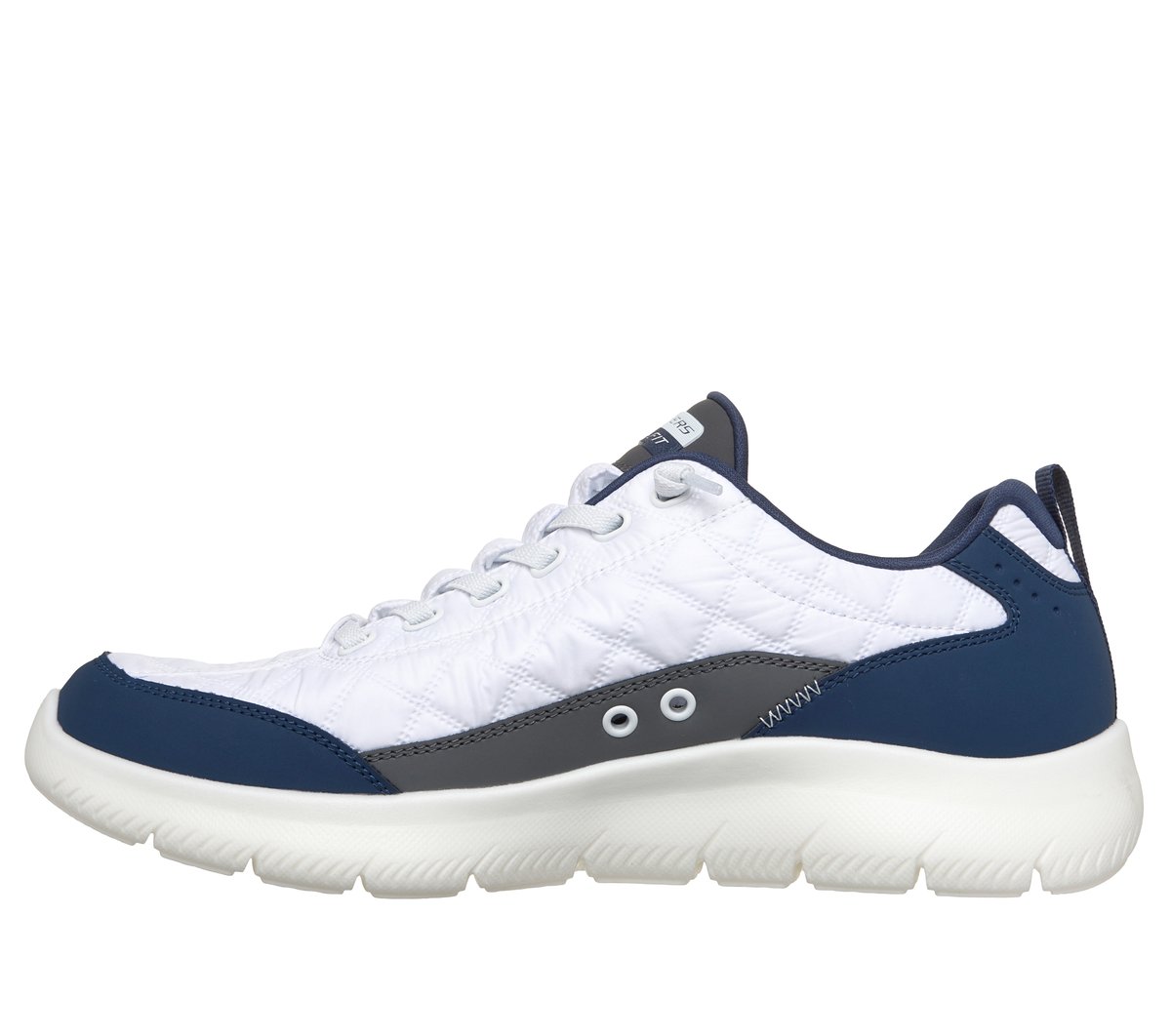 Summits Contour Foam - Cozy Fit — WHITE / NAVY