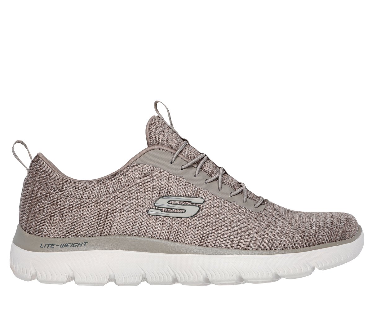 Skechers Summits - Sorenz en Taupe/Oliva, talla 40, Vegan