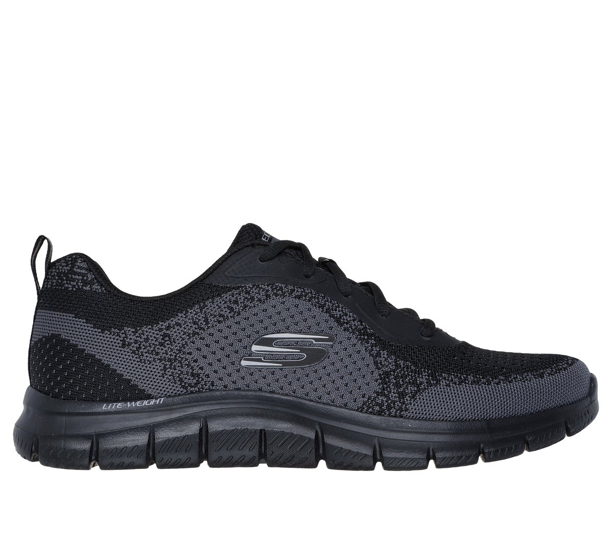 Skechers Track - Glendor en Negro, talla 39, Vegan