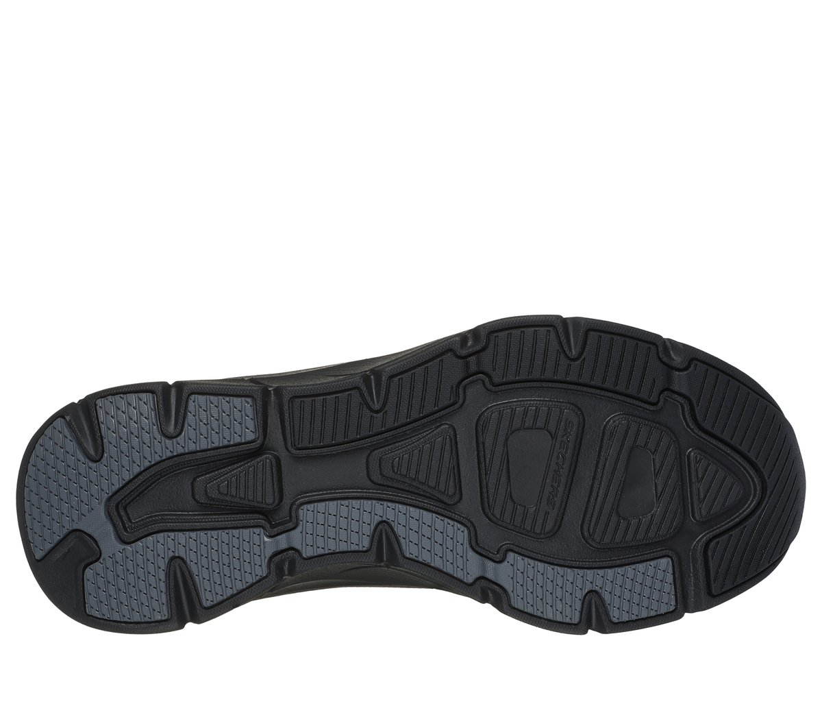 Skechers Relaxed Fit: D'Lux Walker 2.0 - Steadyway Chaussures Moyen Width en Noir, Vegan, Lavable en machine
