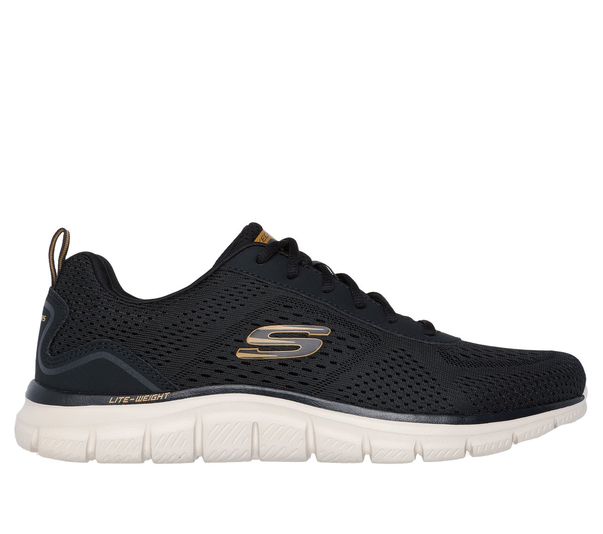 Skechers Track - Leshur en Negro, talla 44, Vegan