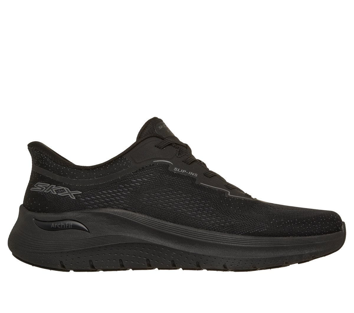 Skechers Slip-ins: Arch Fit 2.0 - Rovant en Negro, talla 41, Vegan