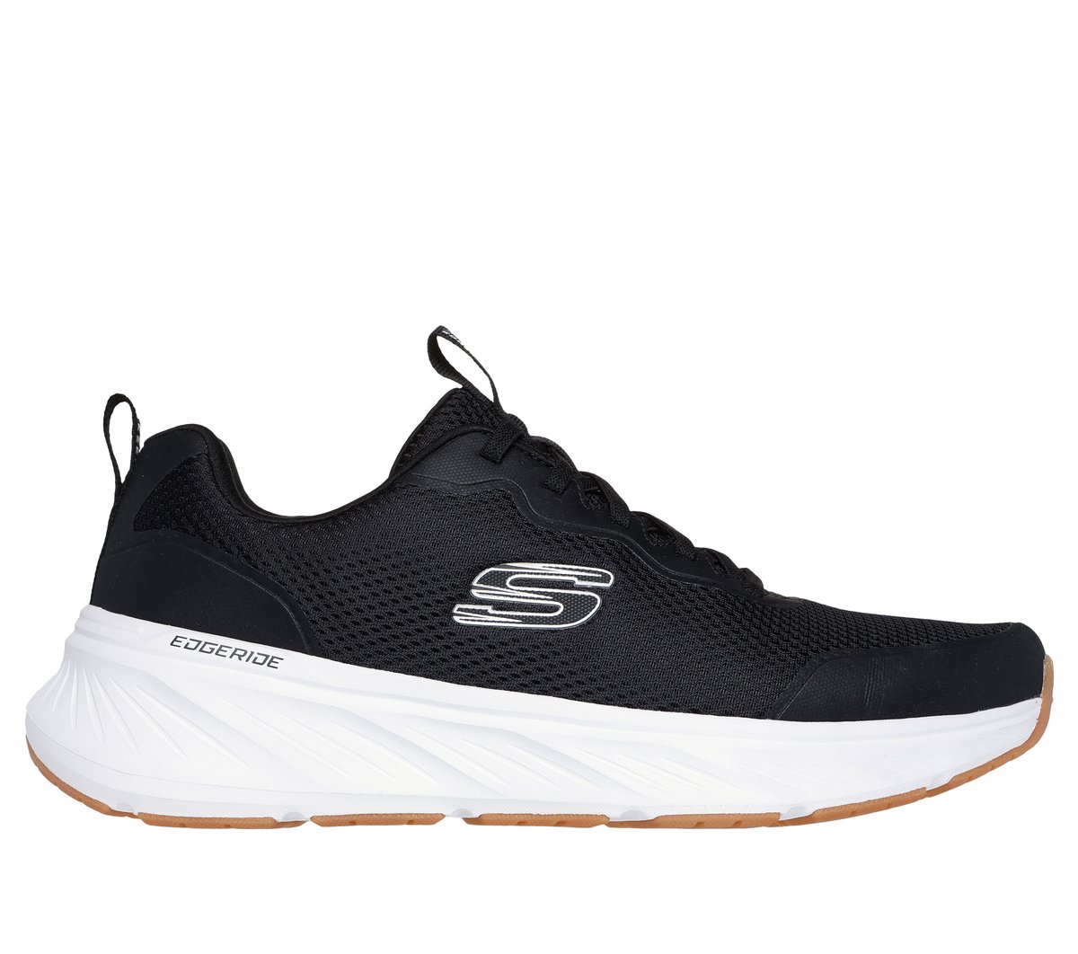 Skechers Edgeride - Rekze en Negro/Blanca, talla 45.5, Vegan