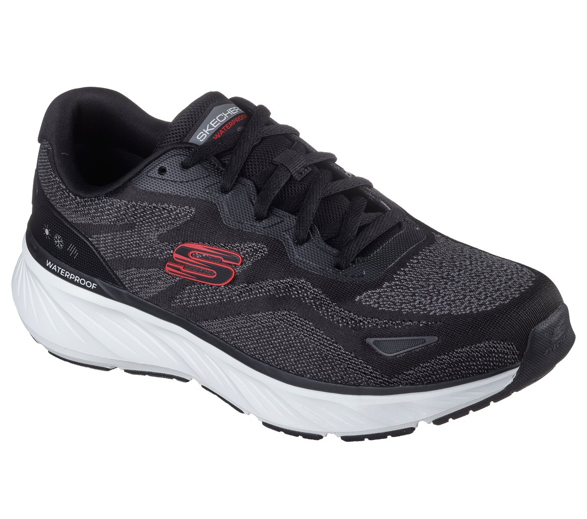 Waterproof Relaxed Fit: Edgeride - Konzo — BLACK / RED