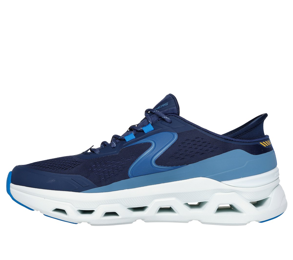 Skechers Slip-ins: Glide-Step Altus Chaussures Moyen Width en Bleu Marine/Bleu, Lavable en machine