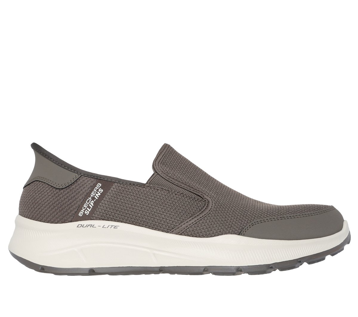 Skechers Slip-ins RF: Equalizer 5.0 - Drayze en Taupe, talla 45.5