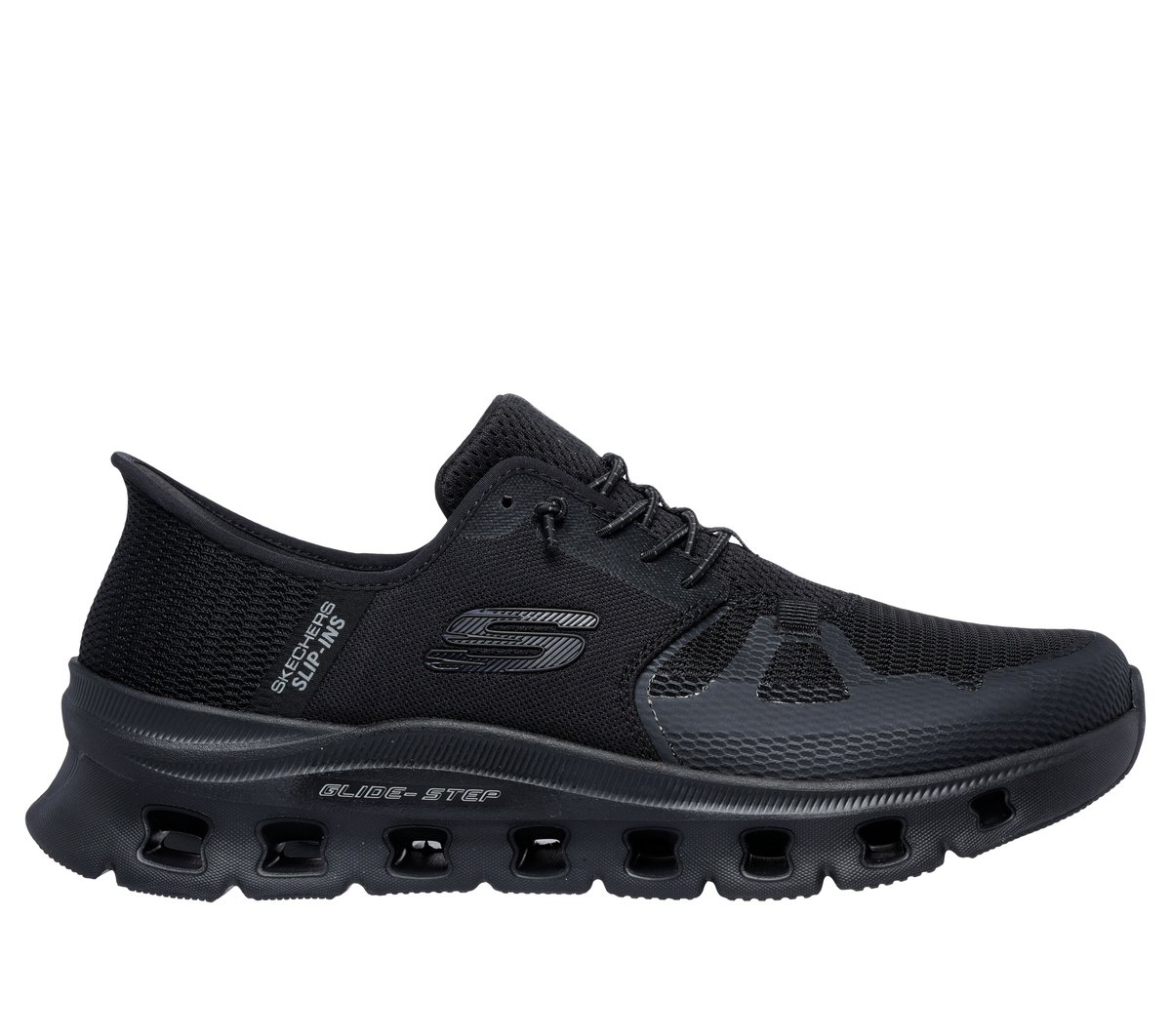 Skechers Slip-ins: Glide-Step Pro Sneaker in Schwarz, Größe 41.5, Vegan, in der Maschine waschbar