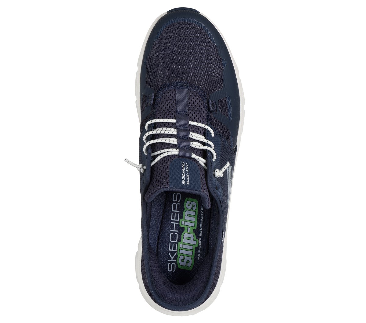 Skechers Uomo Slip-Ins: Glide-Step Pro Sneaker In Blu Navy Blue, Taglia 47.5 Wide , Vegan, Lavabile In Lavatrice - 2